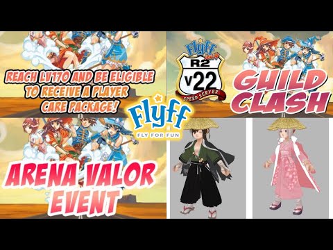 🔥Flyff - Alle Events vom PLAYPARK SPEEDSERVER R2V22: Arena Valor, Guild Clash, Guild Tower Event🔥