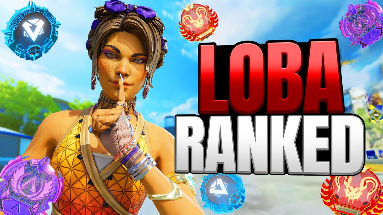 High Level Loba Ranked Gameplay - Apex Legends (No Commentary)
