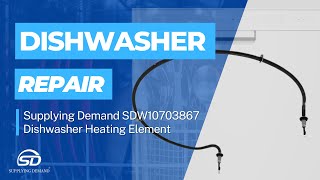 How to Install Supplying Demand SDW10703867 Dishwasher Heating Element
