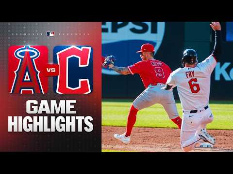 클리블랜드 VS LA에인절스 7:2 MLB 스포츠하이라이트