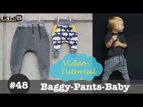 Coole Baby Hose selber nähen - DIY-Näh-Tutorial
