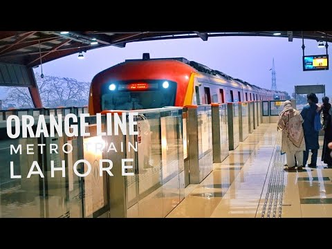 Orange Line Metro Train Lahore 2021 - Expedition Pakistan