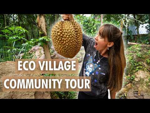 Could You Live in an Eco Village Like This? | Costa Rica #ecovillage