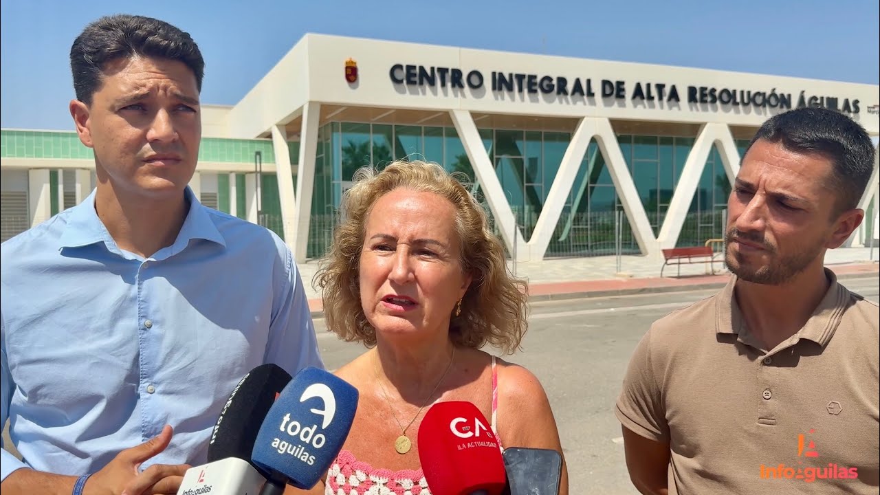 Malestar en el Gobierno socialista de Águilas tras la visita de la consejera de Sanidad al CIAR