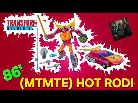 Transformers Studio Series 86 (MTMTE) Hot Rod - GotBot True Review NUMBER 1376
