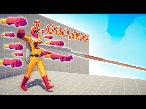 1.000.000 DAMAGE SARISSA vs UNITS - TABS | Totally Accurate Battle Simulator 2023