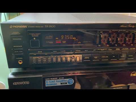 Pioneer SX-2900 Receiver Demo Video