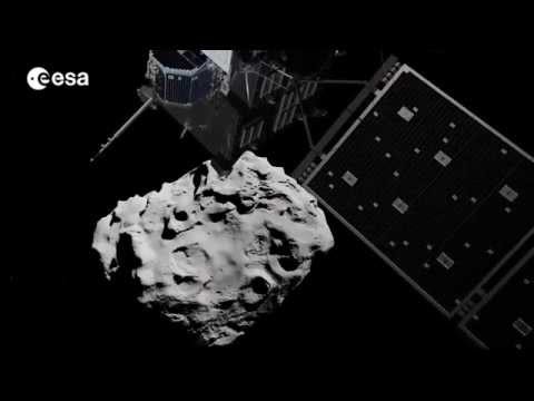 Rosetta Space Mission Landing on a Comet - ESA Video