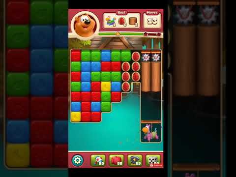 Toon Blast Level 2214 NO BOOSTERS - A S GAMING