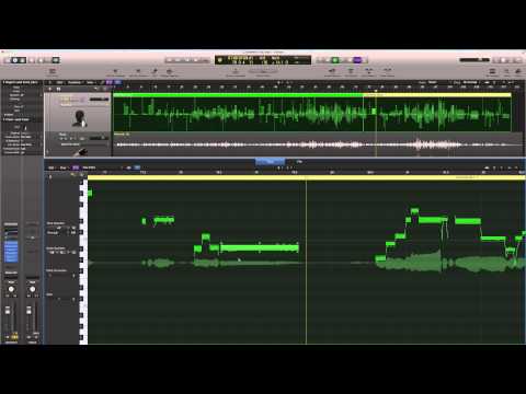 Apple Logic X Flex Pitch vs. Melodyne - Initial Tests