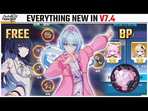EVERYTHING NEW IN HONKAI v7.4! Free Herrscher of Origin, ELF in Battle Pass, Thelema and More!