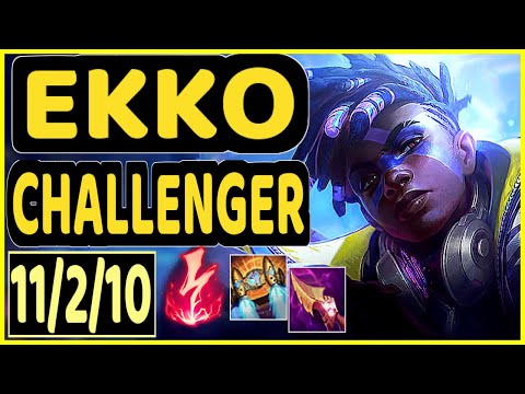 EKKO - 11/2/10 KDA MID CHALLENGER GAMEPLAY - EUW