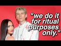 Megan Fox And Machine Gun Kelly Drink Each Other S Blood Periodically The End Will Shock You
