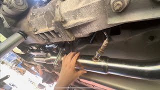 How to Delete Catalytic Converter and Install Mid Pipe | DIY Mazda RX-8 Mid Pipe Installation