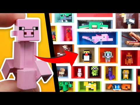 I Trapped EVERY Rejected Minecraft Mob in LEGO