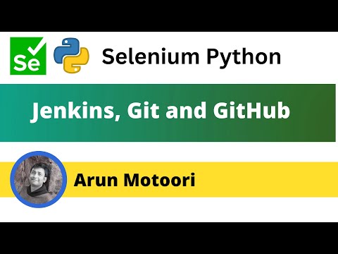Github And Jenkins Selenium Python