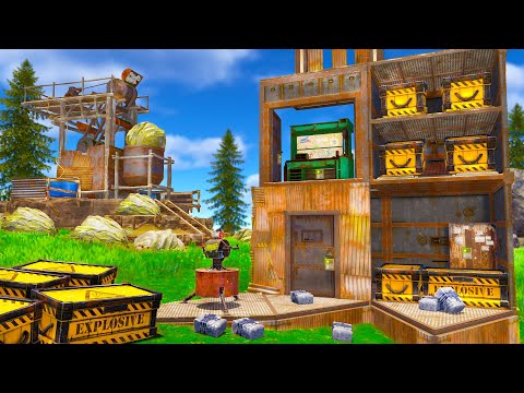 i found a decaying sulfur quarry base...