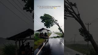 Download lagu “Detik-Detik Badai Hebat & Sambaran Petir Hampir Tewaskan Warga' 😱⚡🌧️ #BencanaAlam #aishorts #news mp3
