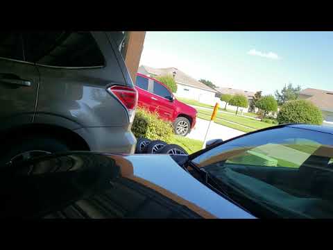 DGM2 leaving garage for the first time.