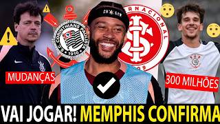MEMPHIS PROMETE CLASSIFICAÇÃO NA COPA DO BRASIL! TIMÃO DENUNCIA ARBITRAGEM! CARAMICO na ITÁLIA E+