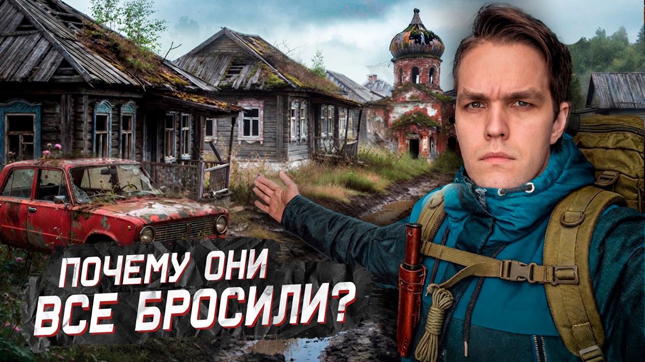 Край брошенных деревень. Последние жители среди болот
