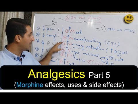 Analgesics | 5 | MORPHINE Effects and  Uses