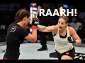 UFC S Sarah Moras Yells At Her Opponent 308 Times