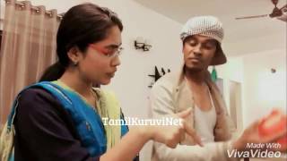 Arun & sanjana.Real Couple_Vadivelu Comedy Dubsmash _ Manadhai Thirudi Vittai Movie