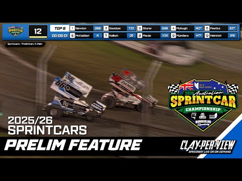 Sprintcars | Australian Title 2025/26 - Borderline - 30th Jan 2026 | Clay-Per-View