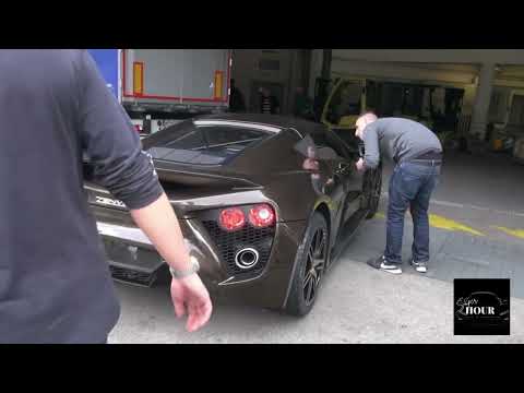 1104HP Zenvo ST1   on the road in Monaco!\SuperHour