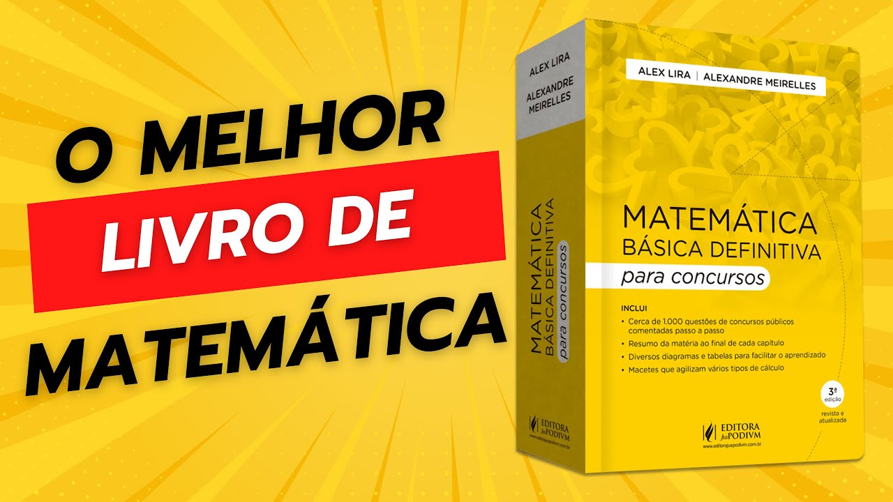 Review (2024) Completo do Livro "Matemática Básica Definitiva" para Concursos Públicos