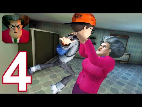 Scary Teacher 3D - Gameplay Walkthrough Part 4 - All New Levels (iOS, Android)