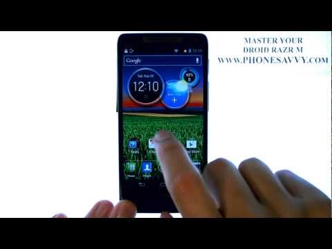 Motorola Droid Razr M - How Do I Adjust Lock Screen Timeout