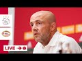 LIVE 14:00 | Persconferentie Alfred Schreuder | Ajax - PSV