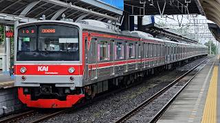 Download lagu [4K] Trains at Tambun Station: JR 205, CC 201, CC 203, CC 206 | KRL Commuter Line (6/6) mp3