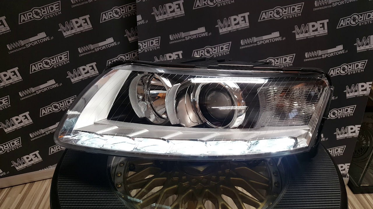 Watch Lampy przód reflektory Xenon Audi A6 C6 LED DRL dzienne - MAPET-TUNING.com now Lampy przód reflektory Xenon Audi A6 C6 LED DRL dzienne - MAPET-TUNING.com