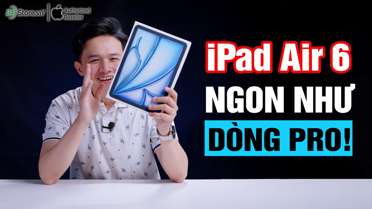 Video iPad Air 6 M2 2024 11 inch Wifi 1TB