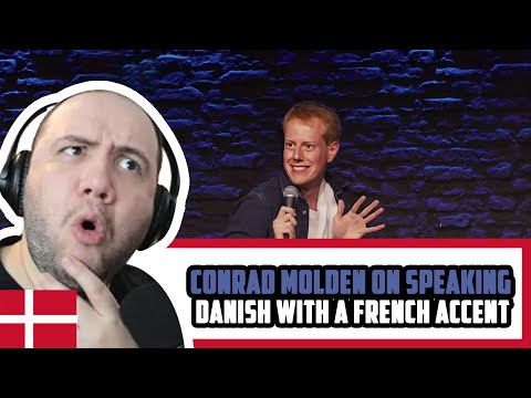 🇩🇰 Conrad Molden on speaking Danish with a French accent - Danglish 2.0  TEACHER PAUL REACTS DANMARK
