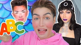 GINAWA KO YUNG ALPHABETICAL MAKEUP CHALLENGE! LAGOT KAY JAMES CHARLES!!
