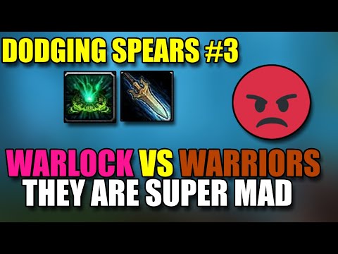 Warlock Making Warriors Mad - Porting Out Of Spears Like A Boss - This Is How You Piss Warriors Off
