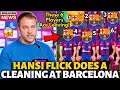 🚨URGENT BOMB! HANSI FLICK DOES A CLEANING AT BARCELONA! 6 PLAYERS ARE LEAVING! BARCELONA NEWS TODAY!