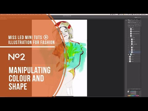 MISS LED - ILLUSTRATION FOR FASHION MINI TUTS - N# 2