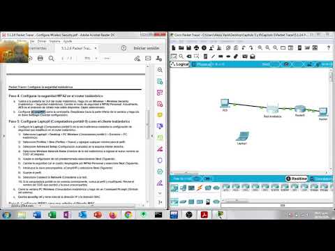 5.1.2.6 Packet Tracer Configure Wireless Security