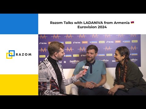Razom Talks with LADANIVA from Armenia ???????? | Eurovision 2024