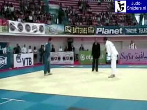Judo 2009 Tunis: Sedej (SLO) - Khutsishvili (GEO) [-81kg].