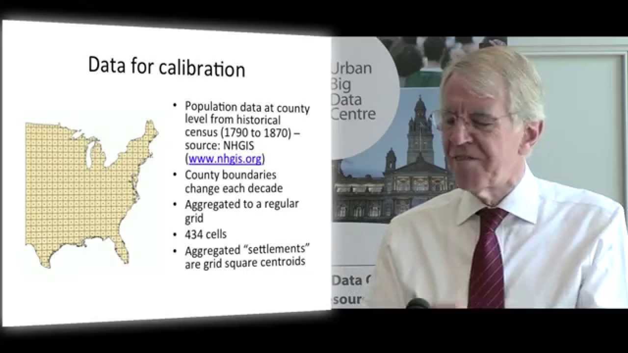 Urban Big Data Centre Inaugural Workshop: Sir Alan Wilson