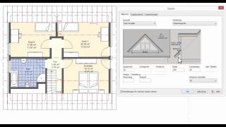 Gaube setzen - Dreiecksgaube