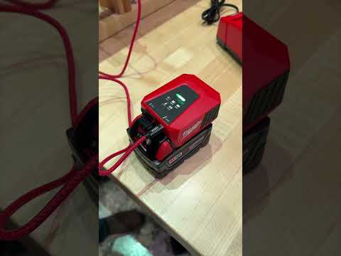 It just became WAY easier to charge your Milwaukee M18 batteries #milwaukeepipeline