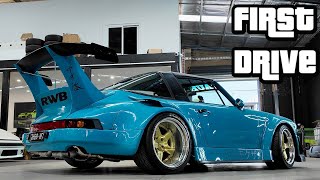 RWB Porsche 911 Lives Again! First Drive with the New 964 Engine 🔥