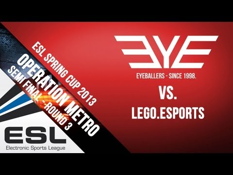 EYEBALLERS vs LEGO | ESL BF3 SQR 4on4 Spring Cup 2013 | Round 3